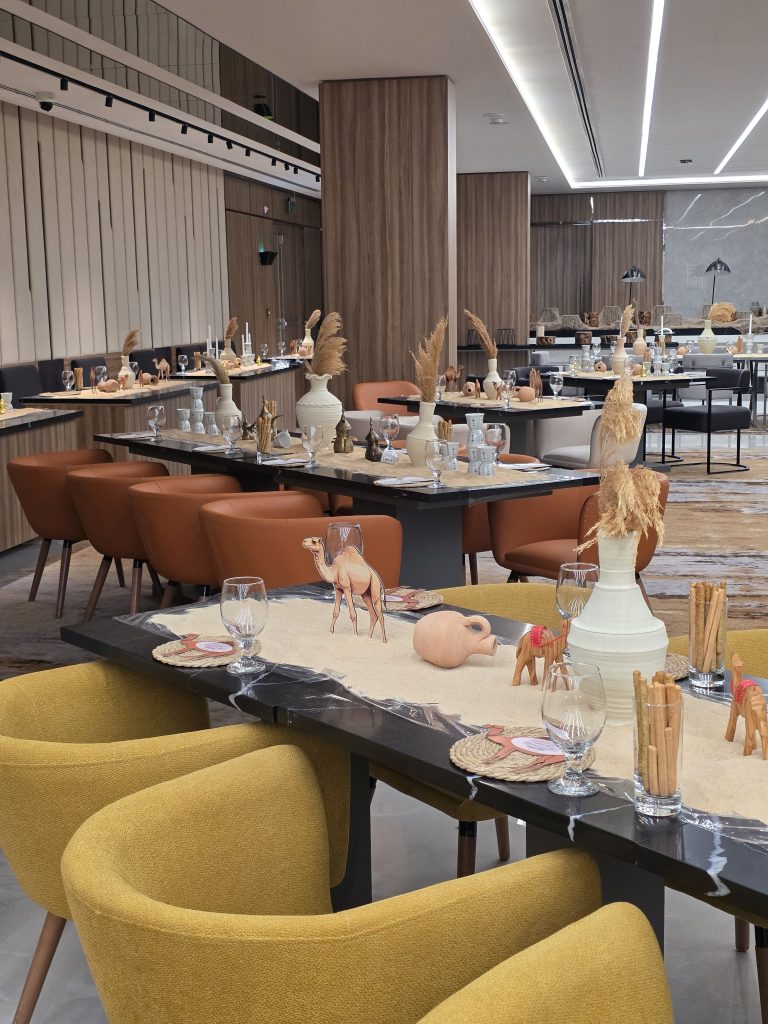 Rukun Meeting Room and Main Restaurant at Swisstouches Hotel Amman